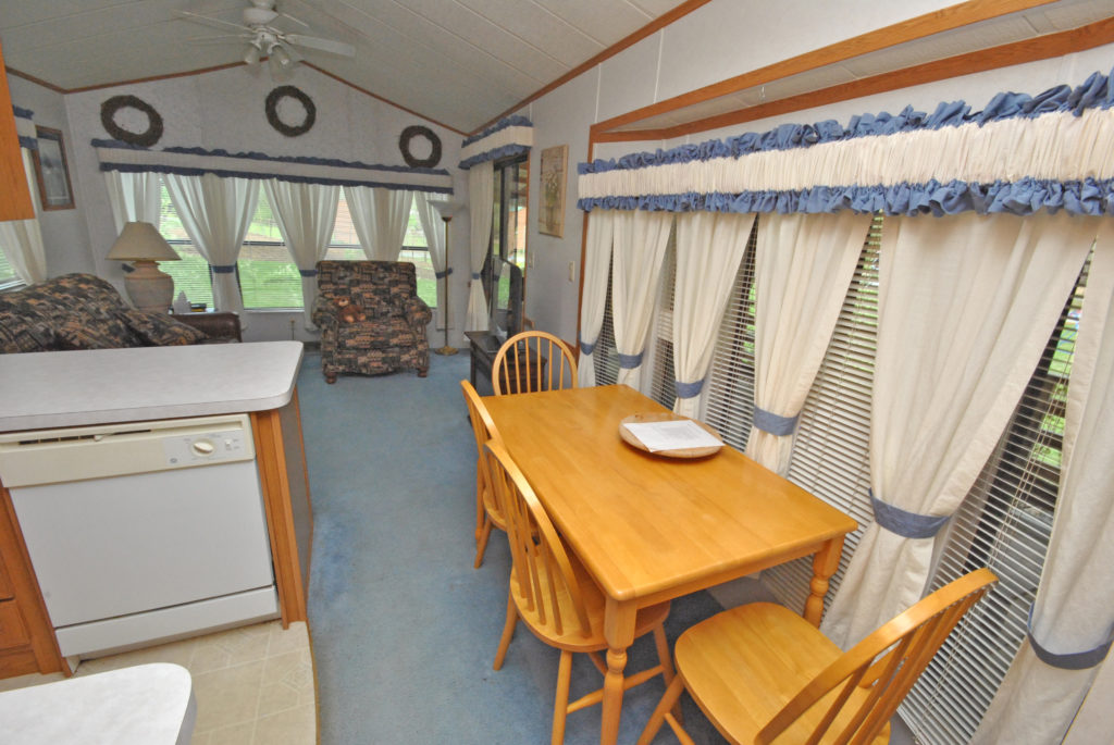 inside of a cabin
